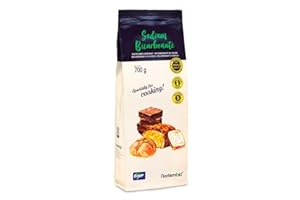 Nortembio Bicarbonato di Sodio Alimentare 700 g 100% Naturale, Senza Alluminio, Vegano, Senza Glutine e Pasticceria | Include eBook di Ricette GRATIS