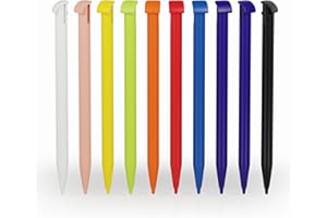 subtel Stylus Pens, 10x Set Compatible with Nintendo New 3DS XL, Universal Touch Screen Pens for Phones, Tablets, eReaders, Gaming Consoles