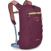 Osprey Daylite Drawstring Top Backpack, 15L, Moody Burgundy | Daylite 15L Webbing
