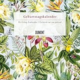 Immerwährender Geburtstagskalender floral 2020 - Archive by Portico Designs - Quadrat-Format 24 x 24 cm by