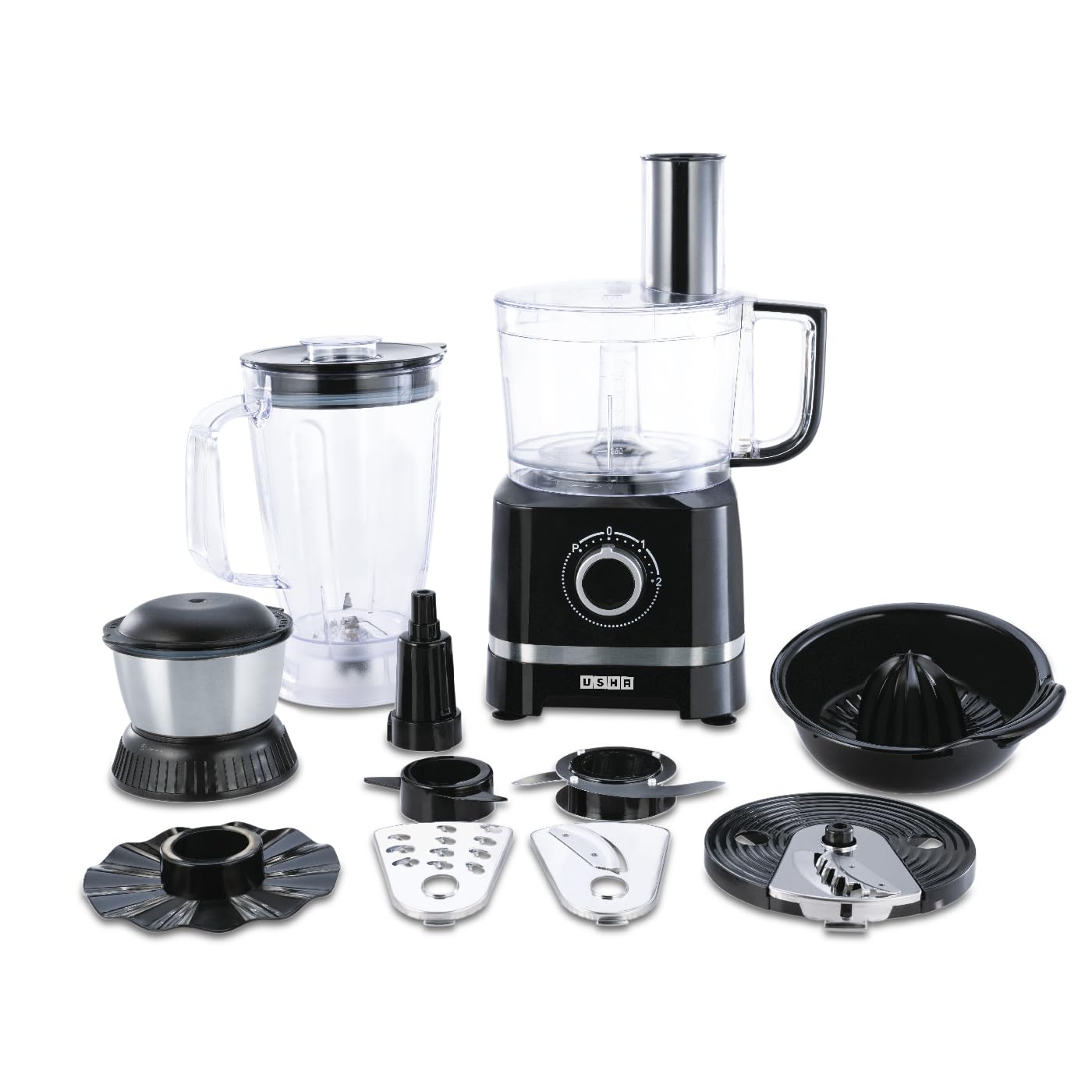 Usha ICHEF Food Processor 800 Watts with 9 Accessories and 8 Functions Review