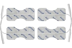 ‎AXION 4 Elektroden-Pads 65x30 mm für Finger & Handgelenk - TENS-Schmerztherapie - axion