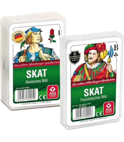 ASS ALTENBURGER - Carte Da Gioco 70.022 Carta Francesi Una Doppia Testa - Foto 5