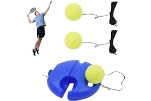 PROVO Allenatore di Tennis, per Bambino Principiante, Strumento di Allenamento del Tennis Palla di Tennis di Esercizio di Auto Studio Dispositivo di Rimbalzo della Battiscopa della Sfera di Rimbalzo