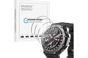 NEWZEROL 4 sztuki szkła hartowanego kompatybilnego z osłoną ekranu T-Rex 3, [bez pęcherzyków], [odporne na zarysowania, pełne pokrycie] folia ochronna o wysokiej rozdzielczości