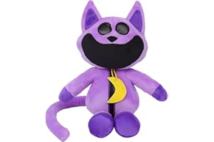 Kouipoie Smiling Critters Plush, Gruseliges lila Monster Smiling Critters catnap Plüschtier, Niedliche Spielzeuggeschenke für Kinder, Erwachsene und Spielefans zu Ostern. (Cat Nap)