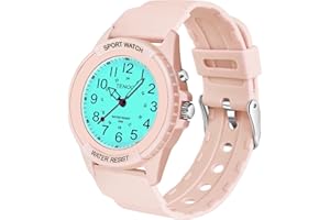 TENOCK Orologio Da Polso Sportivo Da Donna Analogico Al Quarzo 50 M Impermeabile Con Luce Notturna Per Abbinamenti Casual O Attività Sportive