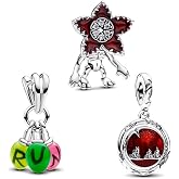PHCLASY Dulces animales colgantes para pulsera compatible con pulseras europeas para mujeres, regalo para el d&iacute;a de la madre,