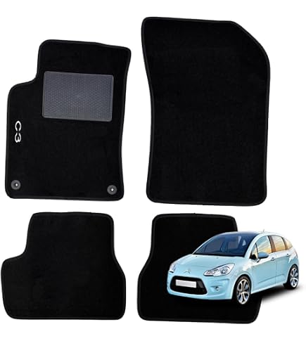 Tappetini Auto MTC Per Nissan Leaf II (dal 2017) – Su Misura In Gomma Rinforzata Con Battitacco E Fissaggi – Set Completo - 3