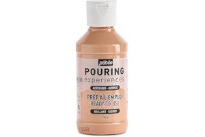 Pebeo Pouring Experiences 524615, Pittura Acrilica Premiscelata, 118 ml, Rosa