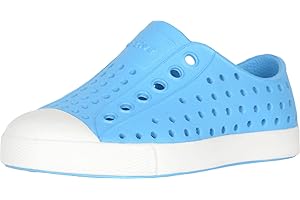 Native Shoes, Jefferson, Kids Shoe, Pigeon Grey/Shell White, 3 M US Little Kid