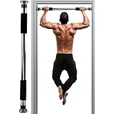 Mobee Chermik Kolay Kurulum S&uuml;ngerli Kapı Barfiksi Kapı Fitness Kondisyon Spor (G&uuml;m&uuml;ş)