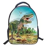 Dinosaurio lindo del diseño del modelo del dinosaurio 3D Vivid, llamativo e impresionante, es increíble bolsa para niños niñas de forma 3-5 años