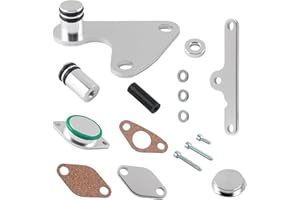 Hugwish Kit valvola EGR per motori diesel N47 N47S 2.0, rimozione guarnizione refrigerante EGR compatibile con E81, E87, E88, E82, E90, E91, E92, E93 (inkl. LCI), E60, E61 LCI, X1 E84 e X3 E83 LCI