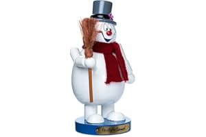 KURT S. ADLER Kurt Adler 25,4 cm Holz Frosty der Schneemann Nussknacker