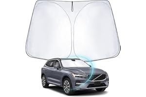 WEIPIN Parasol Compatible con Vol-Vo XC60 2018-2025 Parasol de Coche para Parabrisas Delantero para XC60 2024 Accessori con refrigeración Anti UV, protección Interior