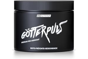 ‎OS NUTRITION OS NUTRITION Götterpuls Premium Pre Workout Rote Früchte 308g