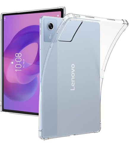 KZIOACSH Clear Case for Lenovo Tab 2025 10.1 Inch, Reinforced