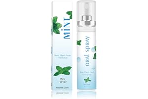 PROBUK 20ml Spray Haleine Fraiche, éLimine La Mauvaise Haleine, Effet Longue Durée, Vaporisateur Buccal-Menthe