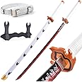 PZOEWUESR Rengoku Sword. Plastic Demon Slayer Sword,Rengoku Katana -41 inchfor Role-Playing and Collection.Anime Original Texture
