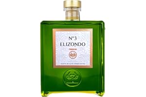 ENOVINOS THE WINE BRAND ELIZONDO Aceite de Oliva Virgen Extra Nº3 Picual 1 L Sin Estuche Nueva Cosecha 2025/2026 | Aceite de Oliva Premium Variedad Picual | Mejor Selección ENOVINOS