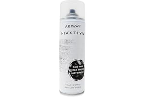 Artway Fixative Spray – 500ml - Art Fixative Spray for Soft Media