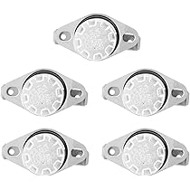 QUARKZMAN Thermoschalter 55°C - 4 Stück Temperaturschalter Für Haushaltsgeräte