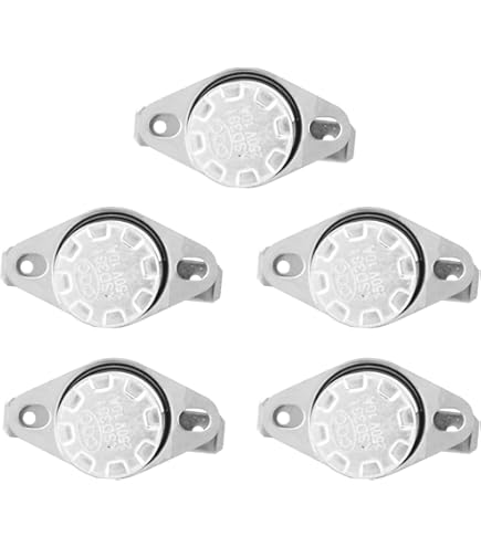 5 Termostati KSD301 70&deg;C - Interruttori Temperatura 250V 15A Per Elettrodomestici