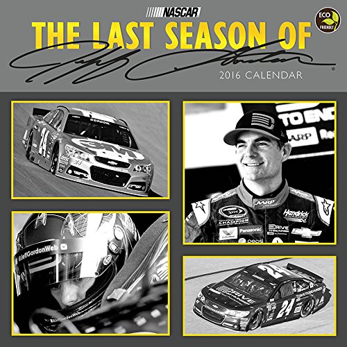 Preisvergleich Produktbild The Last Season of Jeff Gordon 2016 Calendar