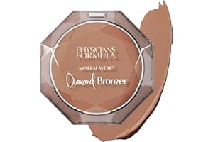 ‎PHYSICIANS FORMULA Physicians Formula Mineral Wear Diamond Bronzer, Bronzing Puder mit Vitamin E, Reduziert Optisch Poren und Feine Linien, Mischung aus Puder und Serum, Bronze Gem