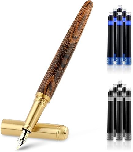 Wordsworth & Black Majesti SPARE NIB - Extra Fine Nib - Gold- 1pc Embalaje Caja De Papel