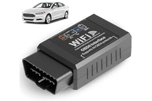 RAITWAHL OBD2 WiFi ELM327 Computer per Diagnosi Auto OBD, Lettore obd2 Auto Diagnostica, Scanner Diagnostica Auto, OBD Diagnostico Multi Marche per Auto compatibile con dispositivi Wireless iOS Android Windows