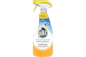 Pliz - Nettoyant Multi-Surfaces - Propreté au Quotidien – PH équilibré - Bouteille 100% Plastique Recyclé - 1 Pistolet de 500ml