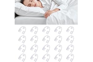 WOKYO 20pcs Night Guard Teeth Grinding Anti Grinding Teeth Protectors Mouth Sleeping Dental Pads Mouth Guard Oral Protection Bite Guards, Anti-Grinding Braces for Clenching Teeth (Pack of 20)
