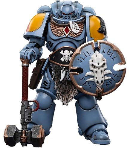 JOYTOY 1/18 Action Figure Warhammer The Horus Eresia Space Wolves Deathsworn Pack Deathsworn 1 Pre-Order 4.7 Modello mobile da collezione Figurine Regali