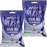 Guiltfree Sugar Free Devon Toffees Retro Classic Sweet Buttery Creamy Toffee Sweets | for Diabetic Gift Hamper Basket Availab