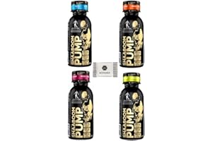 KEVIN LEVRONE Shaaboom Pump Shots - Mixbox - Kennenlernpaket - 120ml Shots - Gratis Womanda Traubenzucker (8 Shots)