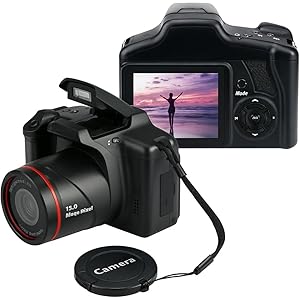 Acuvar 16MP Digital SLR Camera, CMOS Sensor, 2.4