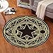 Produktbild WW Magic Array Kinder rund Teppich Schlafzimmer Computer Stuhl Drehgelenk Korb Korb Mats, Diameter 160cm