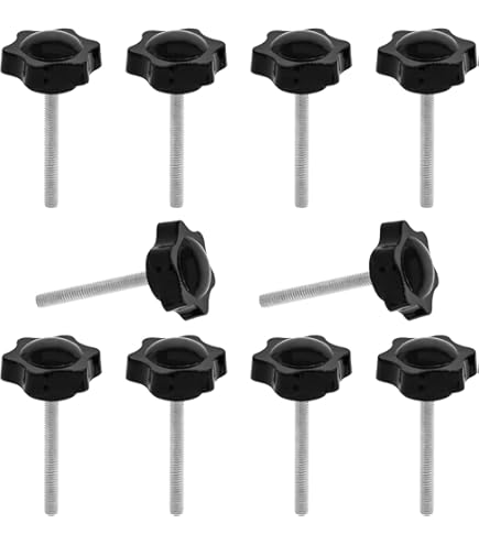 M10 Set sluitringen, 50 stuks, grote sluitringen, M10 x 25, 304 roestvrij staal, platte sluitringen, carrosserieschijven, borgringen voor schroeven, moeren, schroefdraadstang, platte washers
