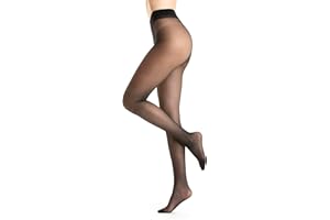 Gi&Gi Collants Transparents pour Femme, 20 Deniers, Couleur Chair