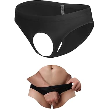 YZBear 3er Pack Herren String Unterwäsche - Bequeme Tanga Slips Für Männer