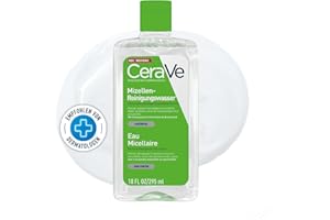 ‎CERAVE CeraVe Mizellenwasser und Make-up Entferner, Für eine gründliche und milde Gesichtsreinigung, Gesichtswasser für jeden Hauttyp, Mit Hyaluron und 3 essenziellen Ceramiden, Ohne Parfüm, 295 ml