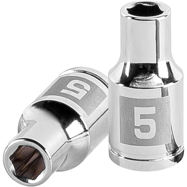 Titan 1/4 Zoll Antrieb T30 Torx Stecknuss — Aus Chrom-Vanadium-Stahl, Korrosionsbeständig, Made In Taiwan