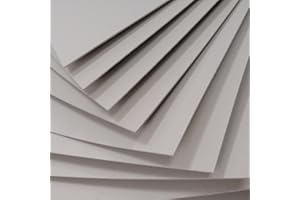 BCREATIVETOLEARN Tablero de montaje A4, tablero de 10 hojas, tablero de presentación de modelos, reciclado grueso de 1000 micrones