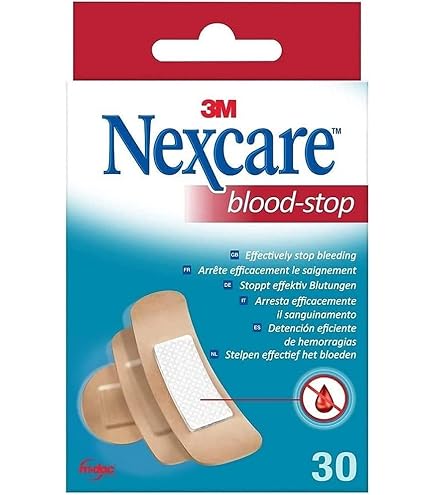 Steripan – Cerotto Emostatico Con Garza Actif M•doc™ – Dispositivo Medico Per Piccoli Tagli (Confezione Singola)