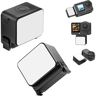 Gedourain Waterdichte RGB-videolamp Draagbare 40m