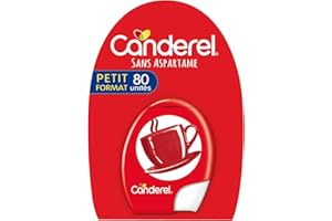 Canderel - Sucralose - Comprimés Distributeur - Faible teneur en calories - Édulcorant - 80 Comprimés