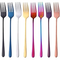 Couverts à Long Manche En Or Noir, Cuillère En Acier Inoxydable Poli