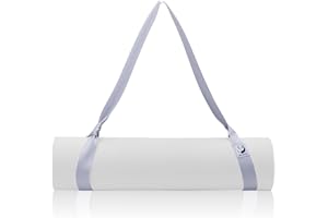 Slim Panda Correa Esterilla Yoga, Ajustable Algodón Cinta de Yoga para Todos los Tamaños de Esterilla de Yoga, Elástico Cinturon Yoga para Pilates,Estiramientos y Fitness(Excluyendo Esteras de Yoga)